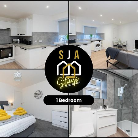 Central City Stay - Sja Stays - 1 Bed Apartment 애버딘 외부 사진