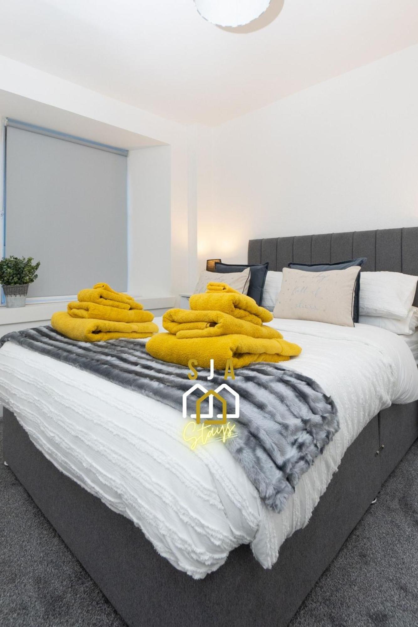 Central City Stay - Sja Stays - 1 Bed Apartment 애버딘 외부 사진