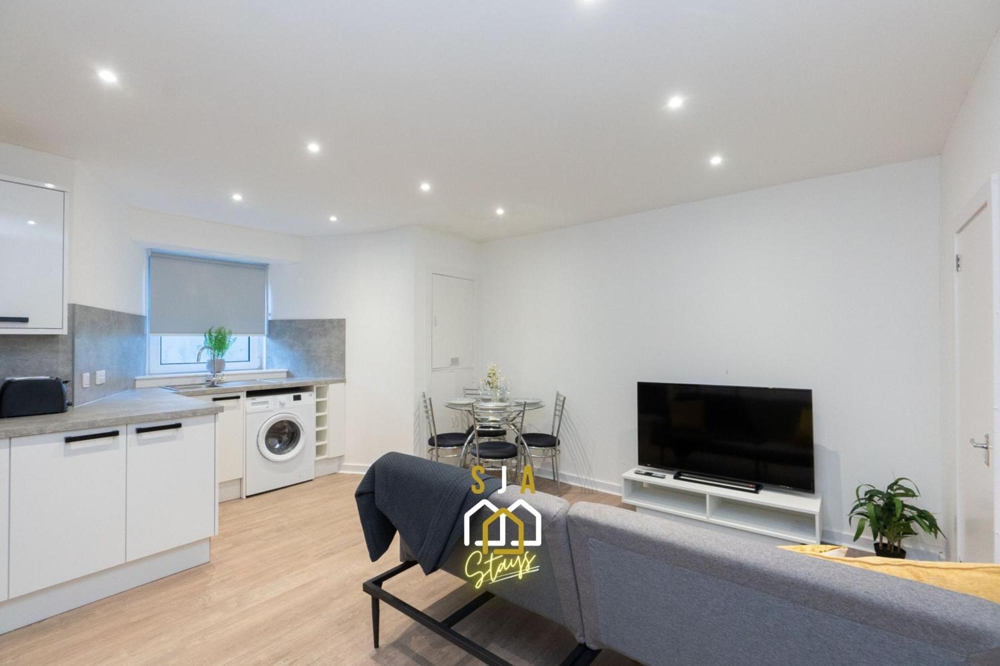 Central City Stay - Sja Stays - 1 Bed Apartment 애버딘 외부 사진