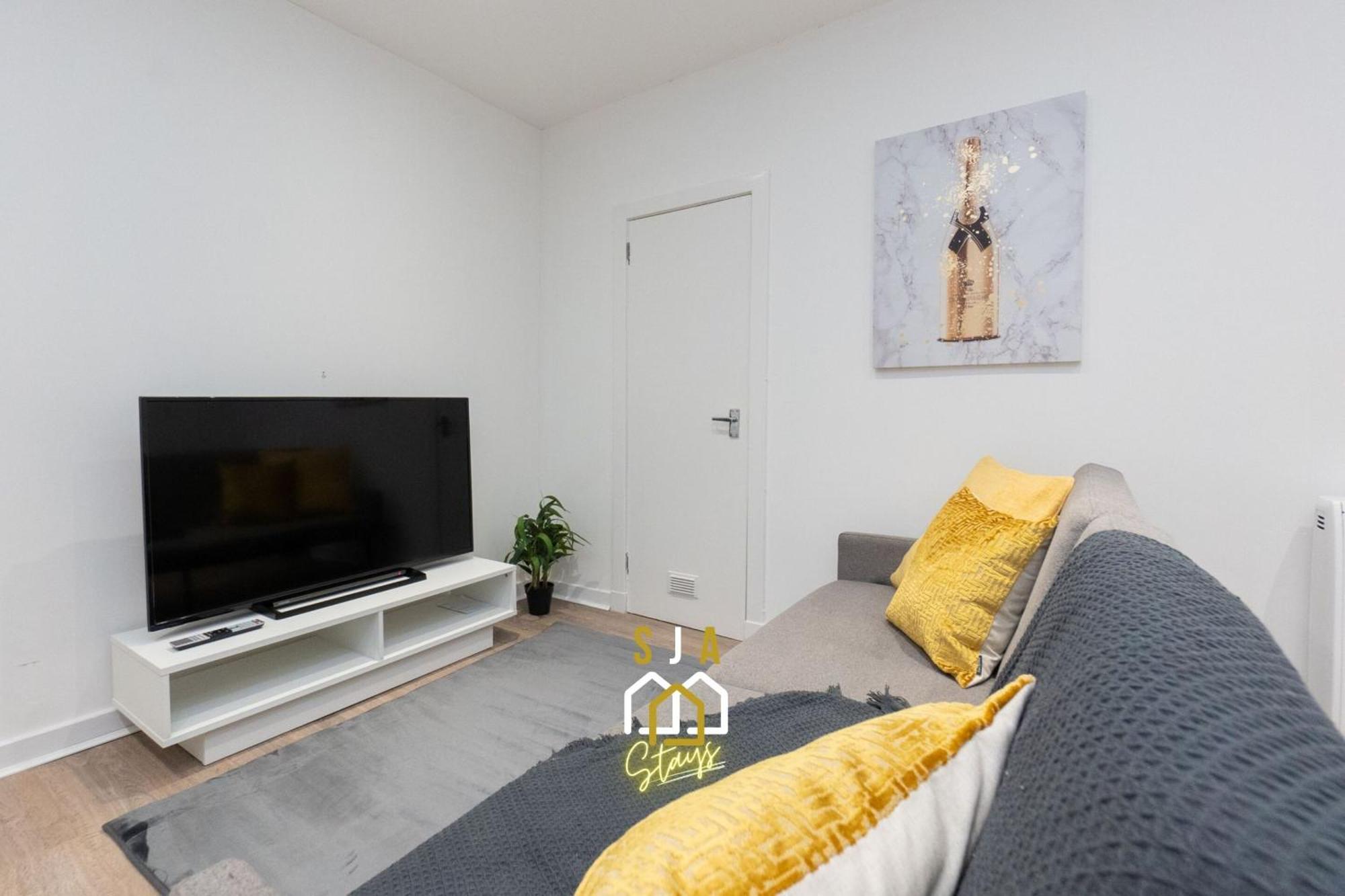 Central City Stay - Sja Stays - 1 Bed Apartment 애버딘 외부 사진