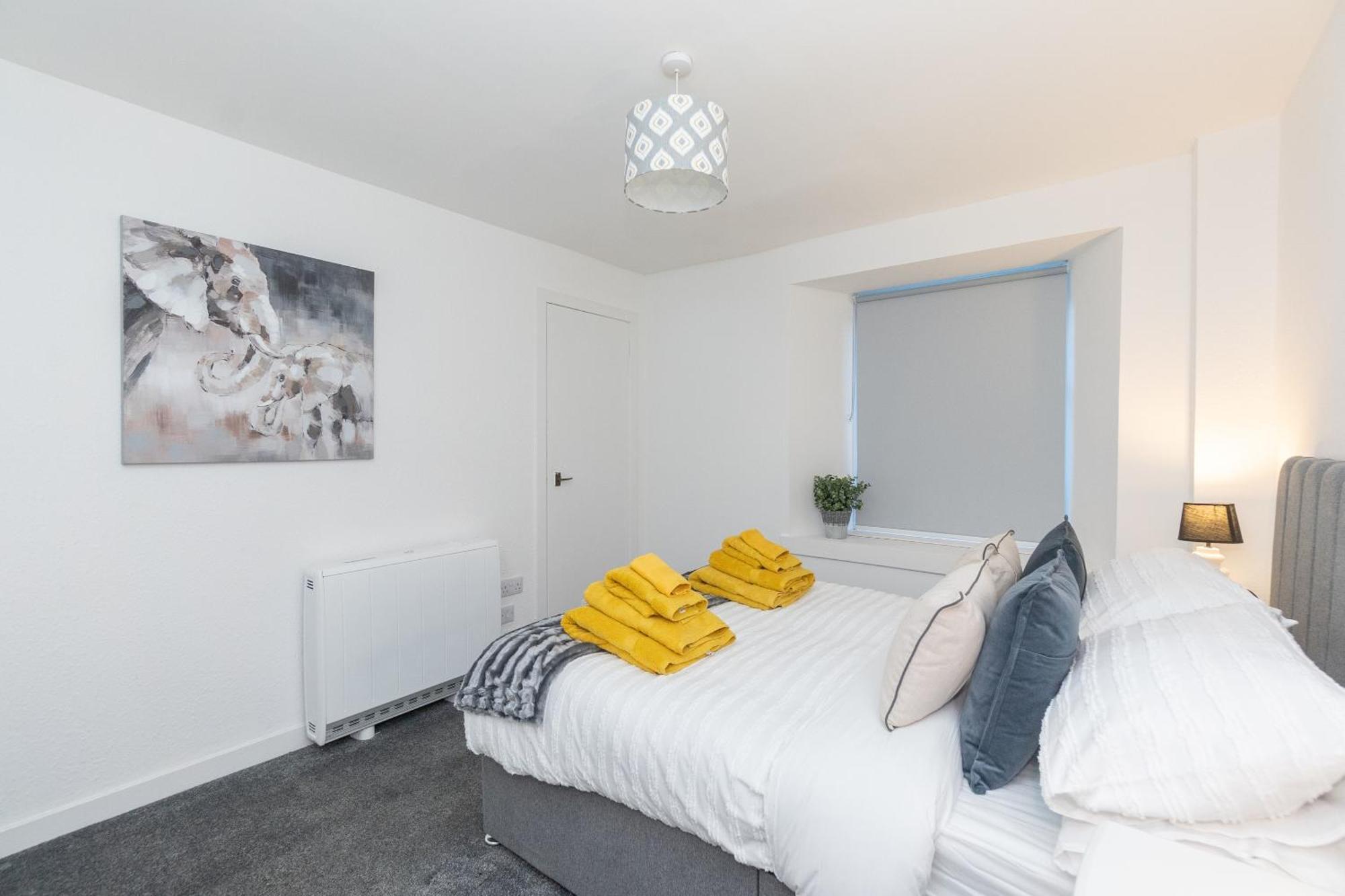 Central City Stay - Sja Stays - 1 Bed Apartment 애버딘 외부 사진