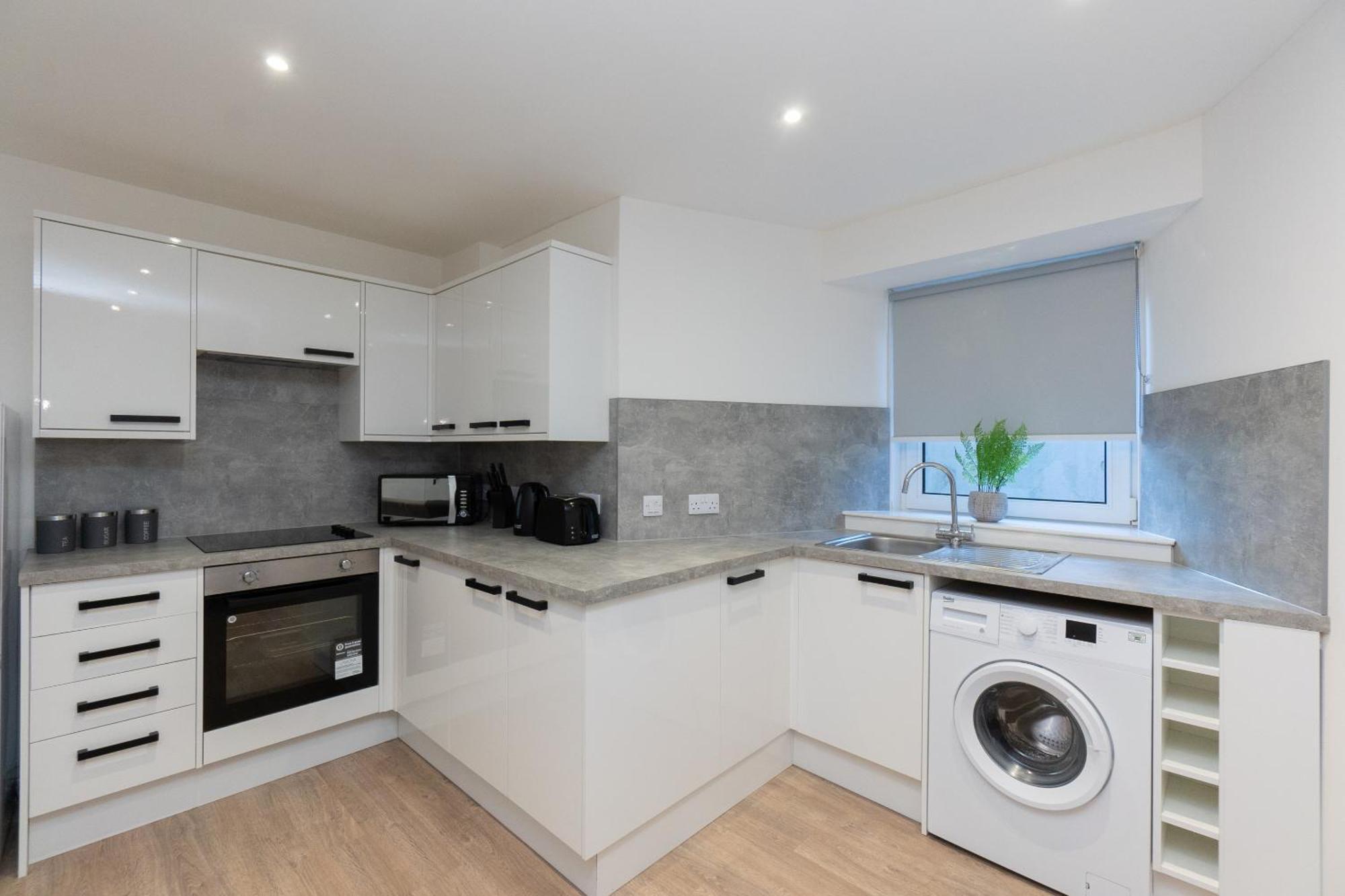 Central City Stay - Sja Stays - 1 Bed Apartment 애버딘 외부 사진