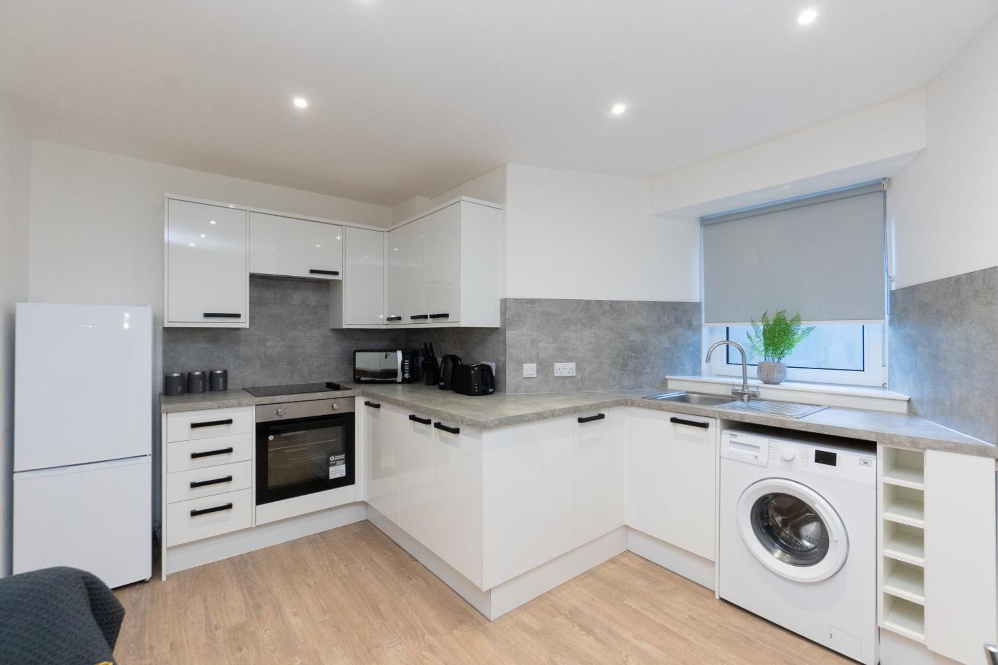 Central City Stay - Sja Stays - 1 Bed Apartment 애버딘 외부 사진