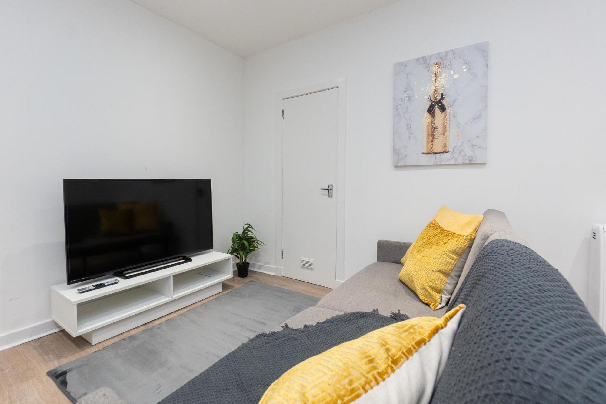 Central City Stay - Sja Stays - 1 Bed Apartment 애버딘 외부 사진
